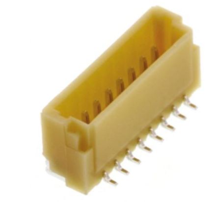 RS PRO Straight Surface PCB Header, 8 Contact(s), 1 mm Pitch, 1 Row(s) [0]; 147-158
