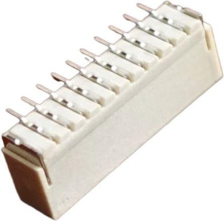 RS PRO Straight Surface PCB Header, 10 Contact(s), 1 mm Pitch, 1 Row(s) [0]; 147-160