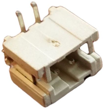 RS PRO Straight Surface PCB Header, 2 Contact(s), 2 mm Pitch, 1 Row(s), Shrouded [0]; 147-166