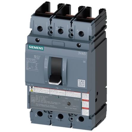 Siemens, SENTRON MCCB 3P 150A, Breaking Capacity 35 kA, Fixed Mount [3VA5215-7ED31-1AA0]; 147-464