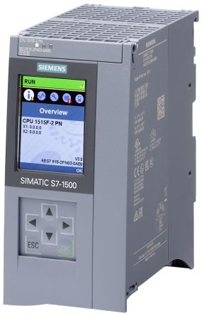 Siemens 6AG1515 Series PLC CPU for Use with SIPLUS S71500, 24 V dc Supply, 20-Input [6AG1515-2FN03-2AB0]; 149-094