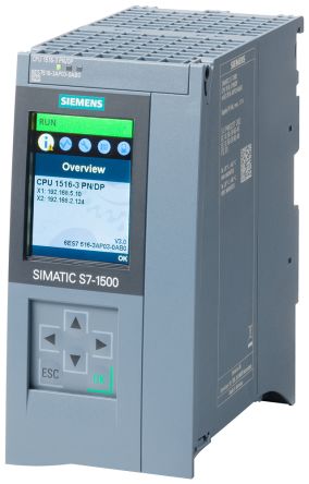 Siemens 6AG2516 Series PLC CPU for Use with SIPLUS S71500, 24 V dc Supply, 20-Input [6AG2516-3AP03-4AB0]; 149-103