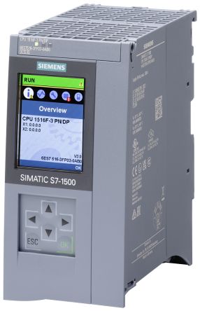 Siemens 6AG2516 Series PLC CPU for Use with SIPLUS S71500, 24 V dc Supply, 20-Input [6AG2516-3FP03-4AB0]; 149-106