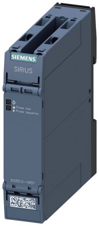 Siemens Phase Monitoring Relay, 3 Phase, SPDT, 160 → 760V ac, DIN Rail [3UG5512-1AR21]; 149-150