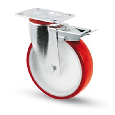 RS PRO Swivel Castor Wheel, 300kg Capacity, 160mm Wheel [0]; 149-193