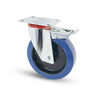 RS PRO Swivel Castor Wheel, 170kg Capacity, 125mm Wheel [0]; 149-205