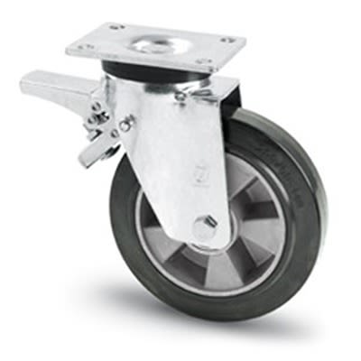 RS PRO Swivel Castor Wheel, 160kg Capacity, 100mm Wheel [0]; 149-207