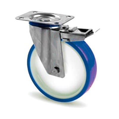 RS PRO Swivel Castor Wheel, 120kg Capacity, 100mm Wheel [0]; 149-223