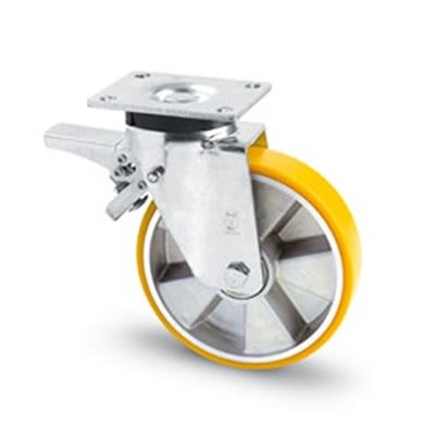 RS PRO Swivel Castor Wheel, 800kg Capacity, 200mm Wheel [0]; 149-229