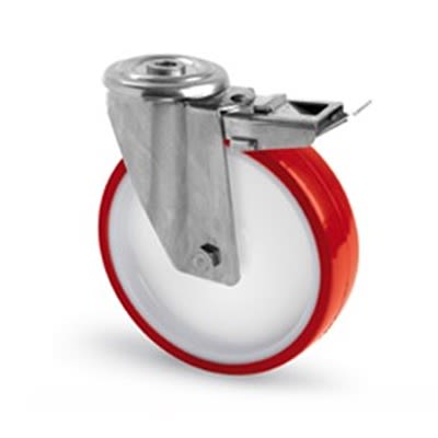RS PRO Swivel Castor Wheel, 120kg Capacity, 80mm Wheel [0]; 149-242