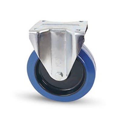 RS PRO Fixed Castor Wheel, 120kg Capacity, 100mm Wheel [0]; 149-258