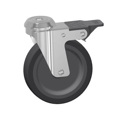 RS PRO Swivel Castor Wheel, 40kg Capacity, 50mm Wheel [0]; 149-260