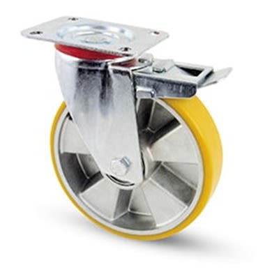 RS PRO Swivel Castor Wheel, 300kg Capacity, 200mm Wheel [0]; 149-264