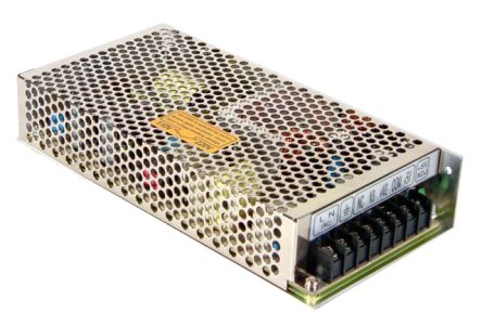 MEAN WELL Switching Power Supply, RD-125-2448, 24V dc, 2.5 A, 4 A, 125W, Dual Output, 176 to 264V Input Voltage [RD-125-2448]; 149-457