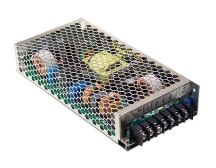 MEAN WELL Switching Power Supply, HRP-200-15, 15V dc, 13.4A, 200W, 1 Output, 110/230V Input Voltage [HRP-200-15]; 149-533