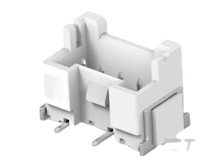 TE Connectivity 2365497 Series Straight PCB PCB Header, 4 Contact(s), 2.5 mm Pitch, 1 Row(s), Shrouded [2365497-4]; 150-319