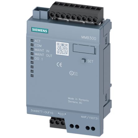 Siemens SENTRON Digital Input/Output Module for use with 3VA6 [3VA9977-0UF10]; 152-769
