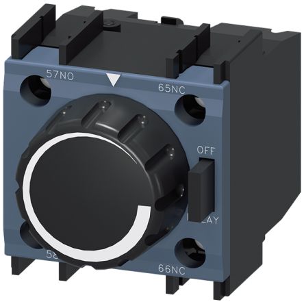 Siemens 3RT2927 1 NO + 1 NC Rotary Switch, 6A [3RT2927-2PR01]; 152-886