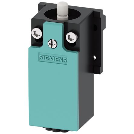 Siemens 3SE Series Round Plunger Limit Switch, 1NC/1NO, IP40, 1NO/NC, Plastic Housing, 400V ac Max, 10A Max [3SE5232-0HC05-1AB2]; 152-890