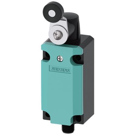 Siemens 3SE Series Rotary Limit Switch, 2NC/1NO, IP66, IP67, Plastic Housing, 125V ac Max, 4A Max [3SE5114-0LH01-1AE3]; 152-894