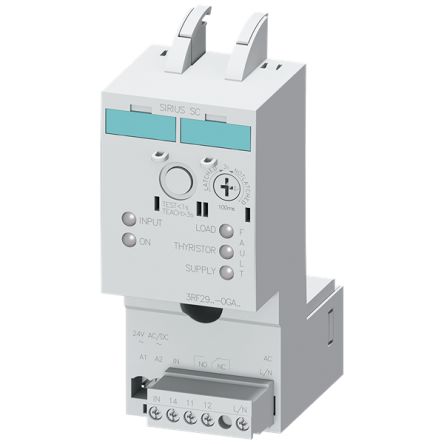 Siemens Current Monitoring Relay, SPDT, Clip-On [3RF2990-0GA13]; 152-938