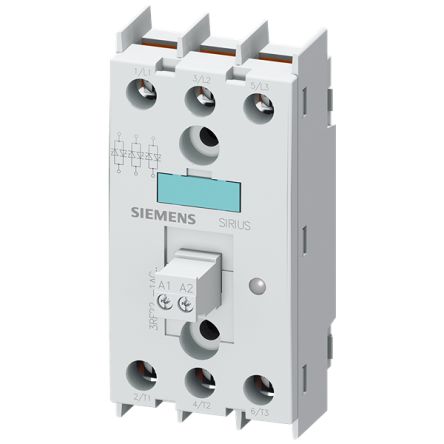 Siemens 3RF2 Series Solid State Relay, 30 A Load, Chassis Mount, 600 V ac Load, 121 V ac Control [3RF2230-1AC35]; 153-235