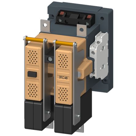 Siemens SIRIUS 3TC4 Contactor, 183 → 220 V ac Coil, 2-Pole, 75 A, 2NC + 2NO [3TC4817-0BN1]; 154-207
