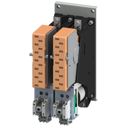 Siemens SIRIUS 3TC Contactor, 24 V dc Coil, 2-Pole, 400 A, 4NC + 4NO [3TC7814-0EB]; 154-444