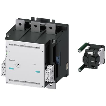 Siemens SIRIUS 3TF6 Contactor, 110 → 120 V ac Coil, 3-Pole, 630 A, 335 kW, 3NC + 3NO, 400 V [3TF6933-8QG7]; 154-452