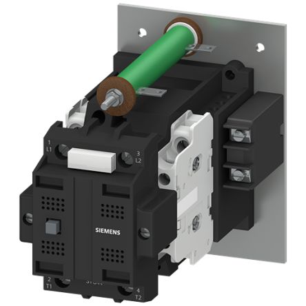 Siemens SIRIUS 3TC4 Contactor, 380 → 440 V ac Coil, 2-Pole, 32 A, 2NC + 1NO [3TC4416-5CQ0]; 154-455