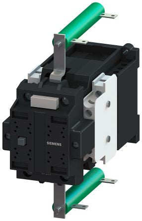Siemens SIRIUS 3TC4 Contactor, 600 V dc Coil, 2-Pole, 32 A, 2NC + 2NO [3TC4417-0CY80-0AB4]; 154-458