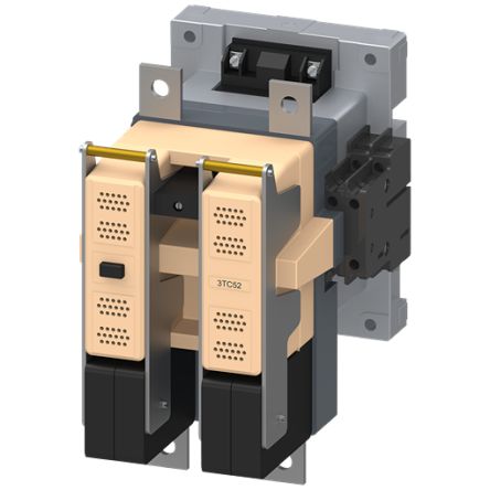 Siemens SIRIUS 3TC5 Contactor, 230 → 277 V ac Coil, 2-Pole, 220 A, 4NC + 4NO [3TC5214-0BP0]; 154-500