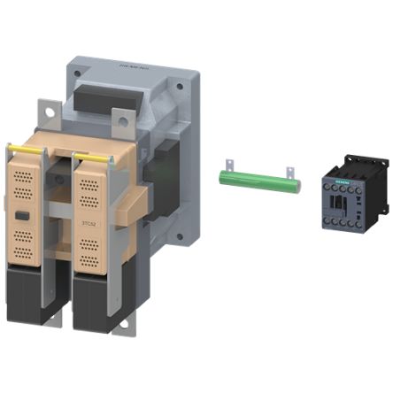 Siemens SIRIUS 3TC5 Contactor, 24 V dc Coil, 2-Pole, 2NC + 1NO [3TC5217-0LB4]; 154-501
