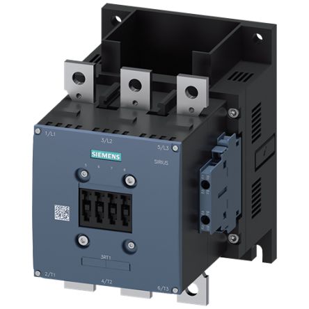 Siemens SIRIUS 3RT14 Contactor, 3-Pole, 400 A, 2NC + 2NO, 690 V [3RT1466-6LA06]; 154-616