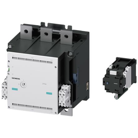 Siemens SIRIUS 3TF6 Contactor, 230 V dc Coil, 3-Pole, 630 A, 335 kW, 3NC + 3NO, 400 V [3TF6933-8DP4]; 154-666