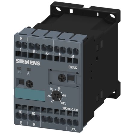 Siemens 3RP20 Series Snap On Timer Relay, 24V ac/dc, 0.05 → 100h, 8-Function [3RP2005-2AQ30]; 155-990