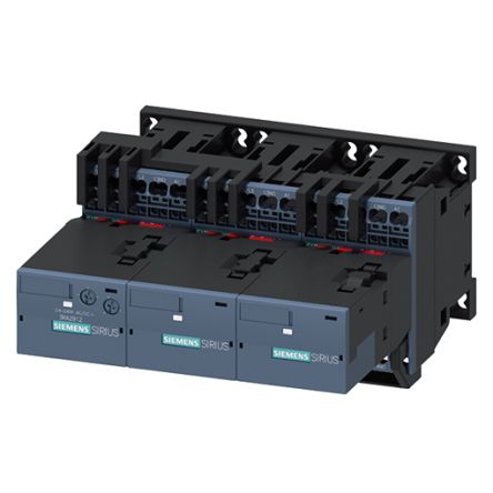 Siemens SIRIUS 3RA24 Contactor, 230 V ac Coil, 3-Pole, 25 A, 11 kW, 3NO, 690 V [3RA2417-8XF31-2AP0]; 156-115
