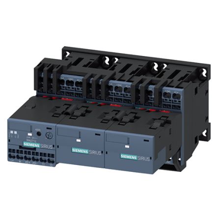 Siemens SIRIUS 3RA24 Contactor, 24 V dc Coil, 3-Pole, 25 A, 11 kW, 3NO, 690 V [3RA2417-8XH31-2BB4]; 156-132