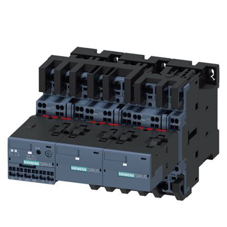 Siemens SIRIUS 3RA24 Contactor, 24 V dc Coil, 3-Pole, 50 A, 22 kW, 3NO + 3NC, 690 V [3RA2426-8XH32-2BB4]; 156-140