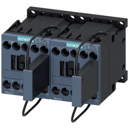 Siemens 3RH2 Contactor Relay 3NC + 1NO, 10 A Contact Rating, 32 V dc, SIRIUS [3RH2431-1LW80-0LA0]; 156-225