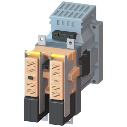 Siemens SIRIUS 3TC Contactor, 24 V dc Coil, 2-Pole, 400 A, 2NC + 2NO [3TC5617-5KB4]; 156-264