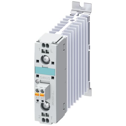 Siemens SIRIUS 3RF2 Contactor, 110 → 230 V Coil, 1-Pole, 20 A, 1NO, 600 V [3RF2320-2AA24]; 156-343