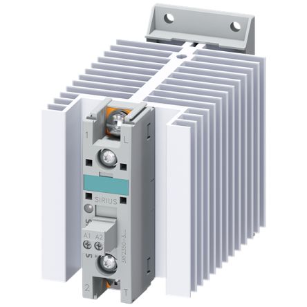 Siemens SIRIUS Contactor, 4 → 30 V Coil, 1-Pole, 50 A, 1NO, 600 V [3RF2350-3AA44]; 156-382