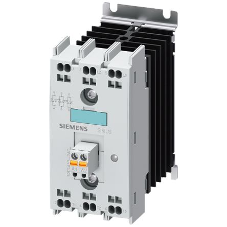 Siemens 3RF2 Contactor, 180 → 230 V Coil, 3-Pole, 10.5 A, 3NO, 600 V [3RF2410-2AC55]; 156-410