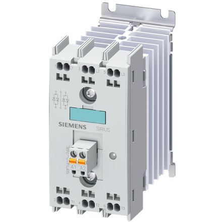 Siemens SIRIUS 3RF2 Contactor, 4 → 30 V Coil, 3-Pole, 10.5 A, 2NO, 600 V [3RF2410-2AB45]; 156-411
