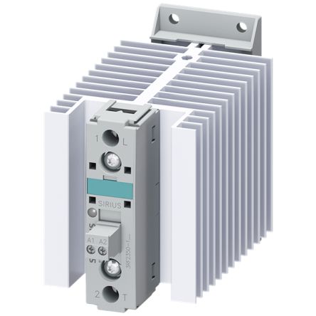 Siemens SIRIUS 3RF2 Contactor, 110 → 230 V AC Coil, 1-Pole, 50 A, 1NO, 600 V [3RF2350-1AA26]; 156-574