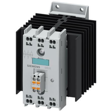 Siemens 3RF2 3RF24 Contactor, 230 V Coil, 3-Pole, 22 A, 3NO, 600 V [3RF2420-2AC55]; 156-577