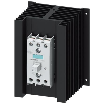 Siemens SIRIUS 3RF24 Contactor, 230 V Coil, 3-Pole, 50 A, 3NO, 600 V [3RF2450-1AC55]; 156-591