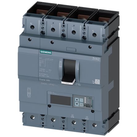 Siemens SENTRON Electronic Circuit Breaker 500A 3VA, 4 channels [3VA2450-7KP42-0AA0]; 156-751