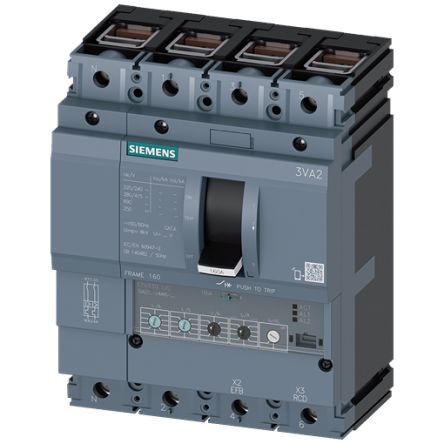 Siemens SENTRON Electronic Circuit Breaker 63A 3VA2, 4 channels [3VA2163-8HM46-0AA0]; 157-219